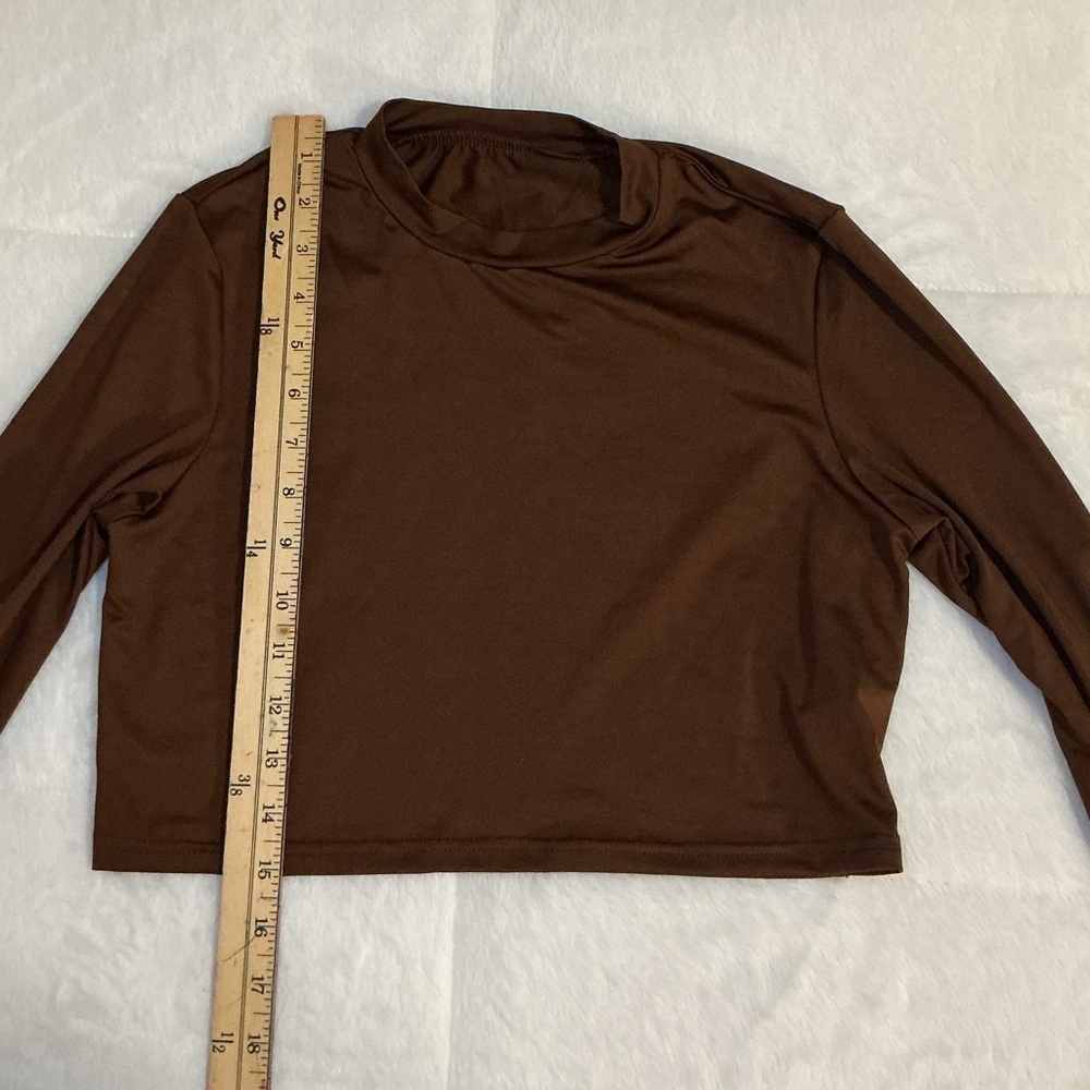 NWOT SHEIN brown set - Picture 6 of 10
